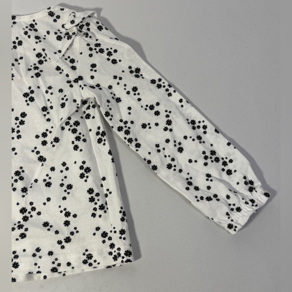 Carter’s Toddler Girl Outfit Floral Set 24M Flower Top Black Leggings Pants NWT - Picture 9 of 16